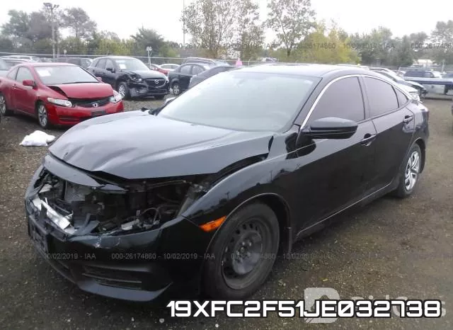 19XFC2F51JE032738 фото 3