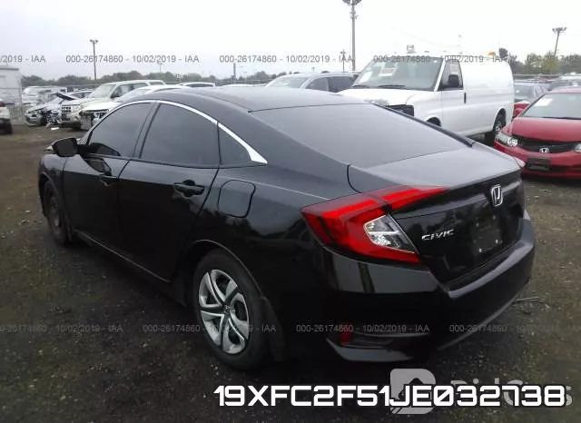 19XFC2F51JE032738 фото 4