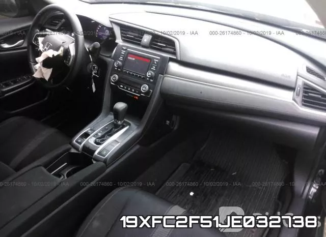 19XFC2F51JE032738 фото 6