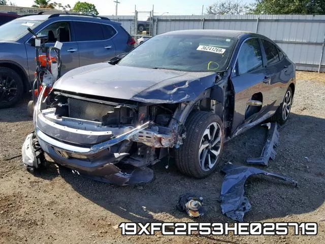 19XFC2F53HE025719 фото 3