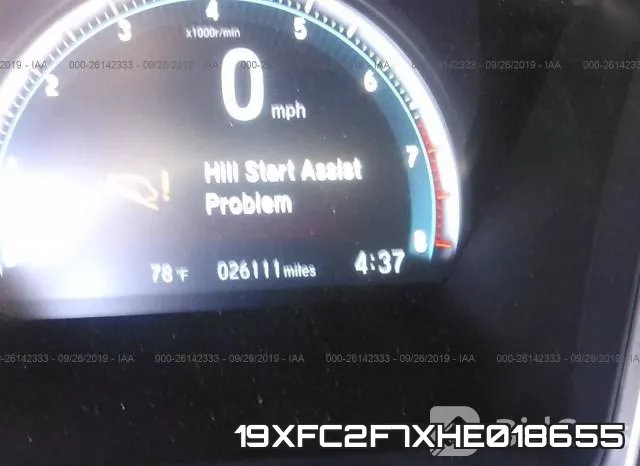 19XFC2F7XHE018655 фото 7