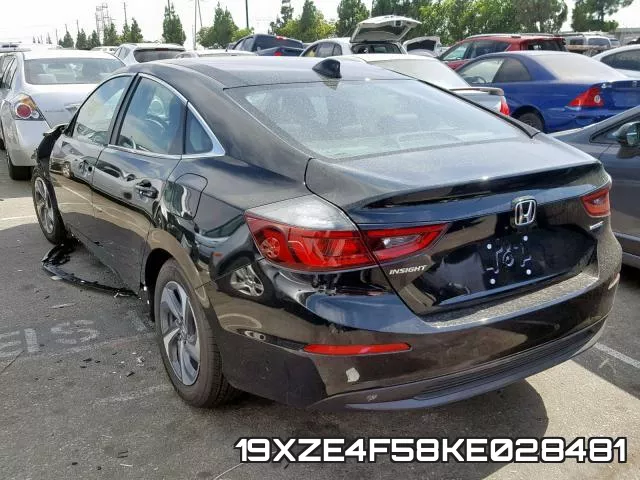 19XZE4F58KE028481 фото 4