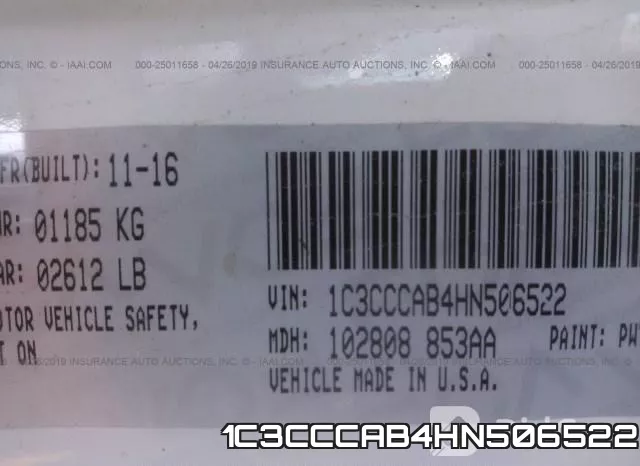 1C3CCCAB4HN506522 фото 10
