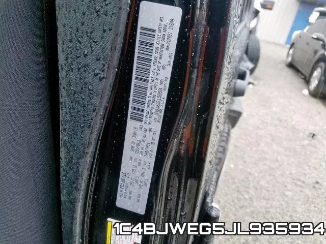 1C4BJWEG5JL935934 фото 2