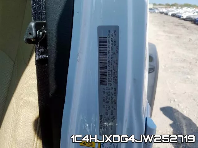 1C4HJXDG4JW252719 фото 2