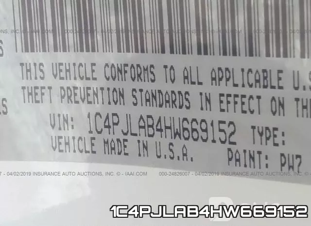 1C4PJLAB4HW669152 фото 10
