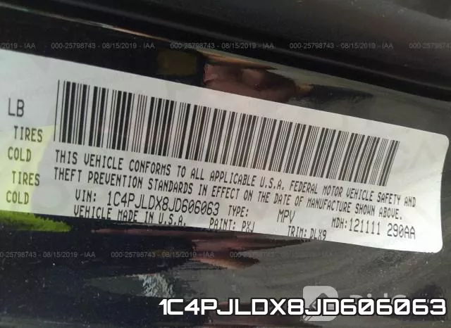1C4PJLDX8JD606063 фото 10