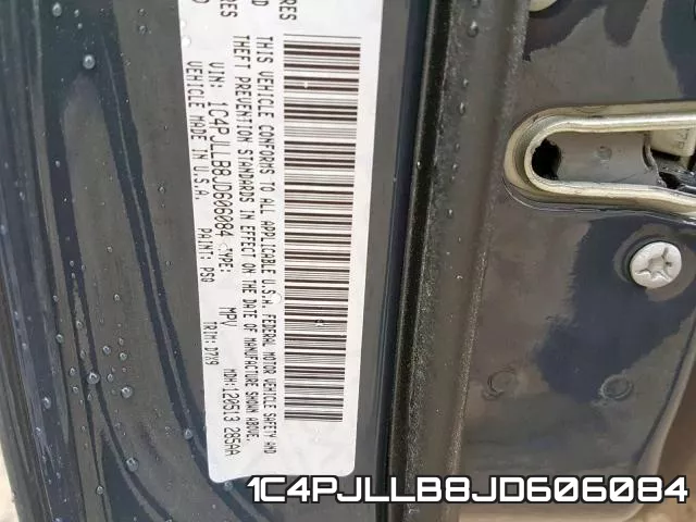 1C4PJLLB8JD606084 фото 2