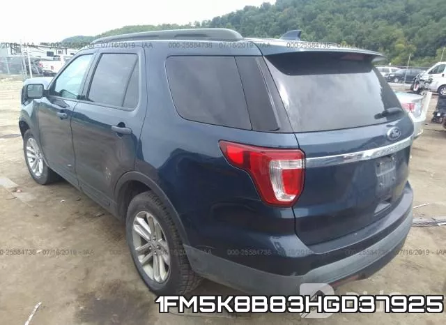 1FM5K8B83HGD37925 фото 4