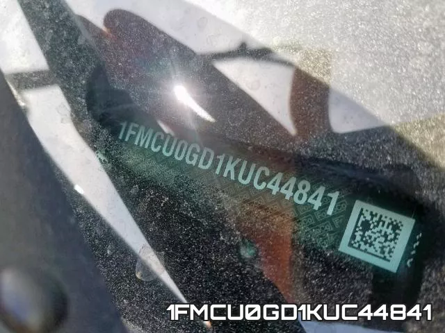 1FMCU0GD1KUC44841 фото 2