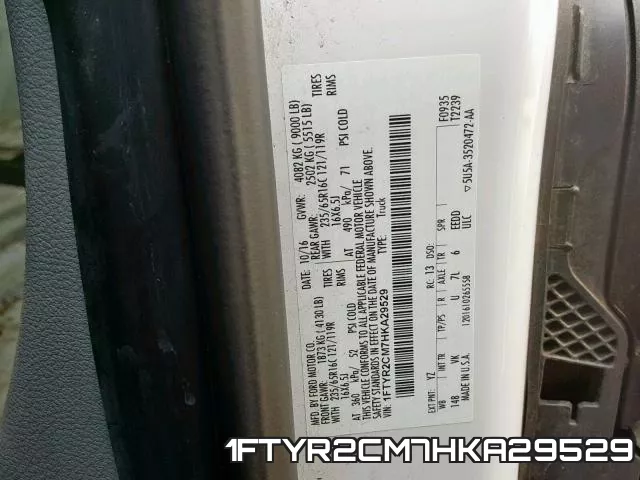 1FTYR2CM7HKA29529 фото 2