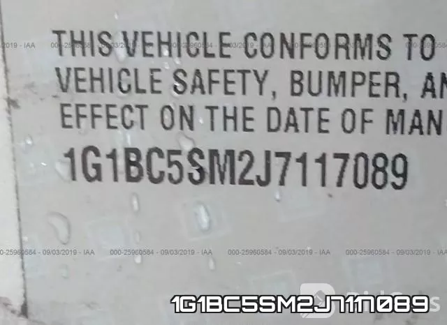 1G1BC5SM2J7117089 фото 10