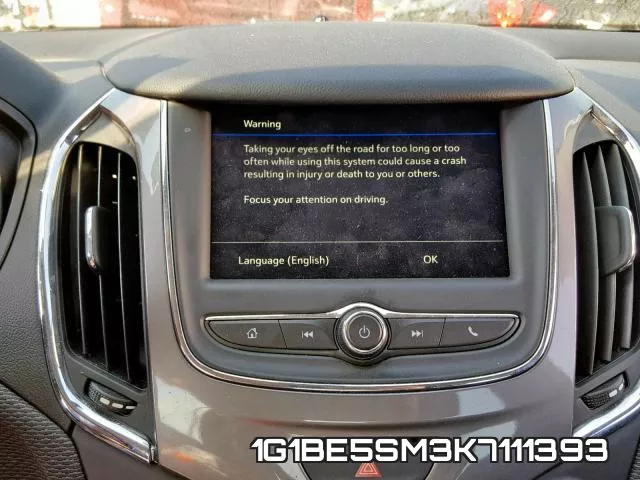 1G1BE5SM3K7111393 фото 10