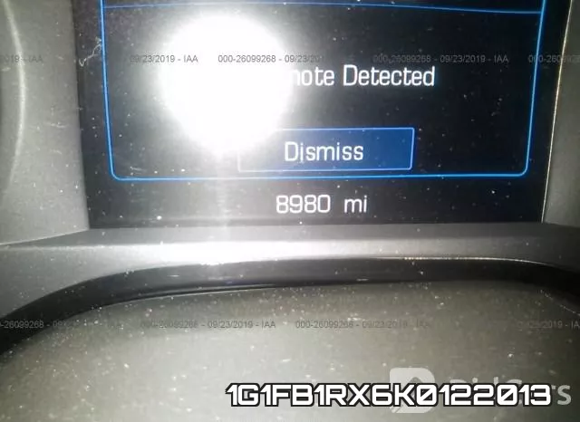 1G1FB1RX6K0122013 фото 8