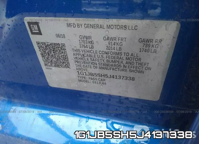 1G1JB5SH5J4137338 фото 10