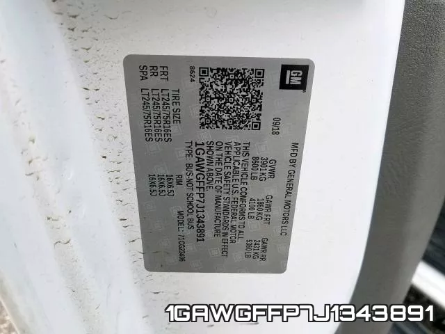 1GAWGFFP7J1343891 фото 2