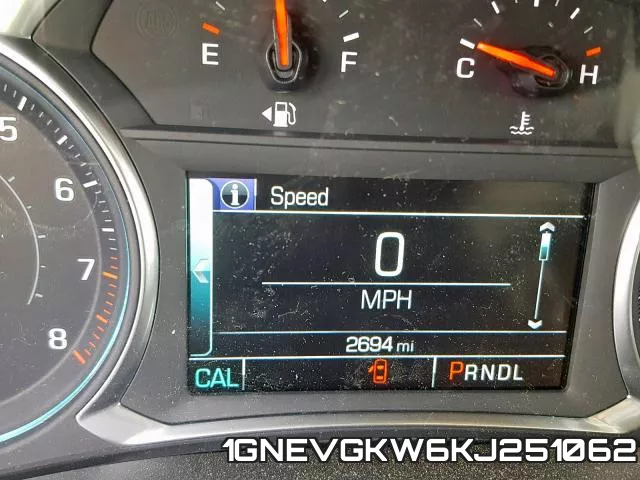 1GNEVGKW6KJ251062 фото 9