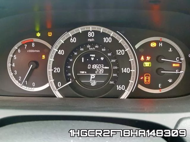 1HGCR2F78HA148309 фото 9