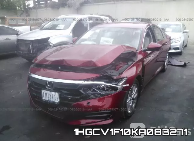 1HGCV1F10KA083271 фото 3