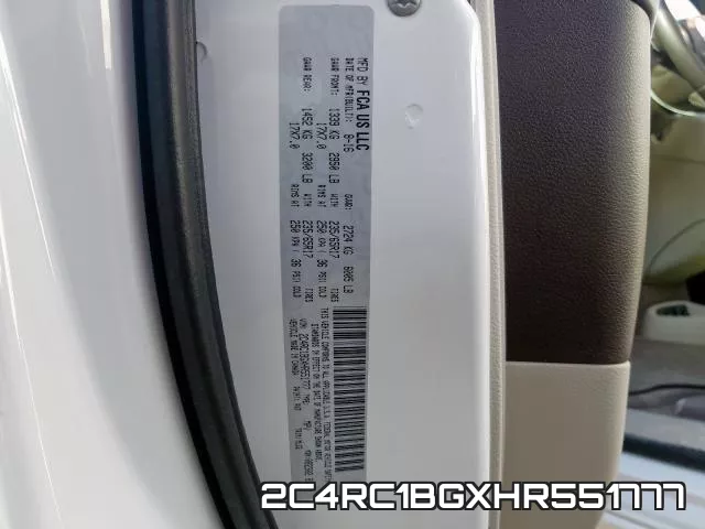2C4RC1BGXHR551777 фото 2