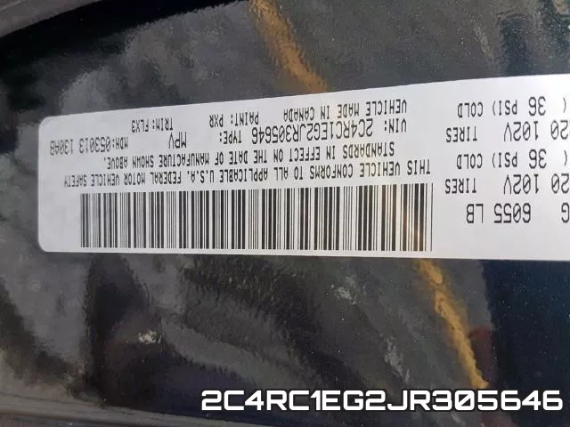 2C4RC1EG2JR305646 фото 2