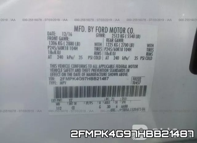 2FMPK4G97HBB21487 фото 10