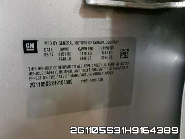 2G1105S31H9164389 фото 2