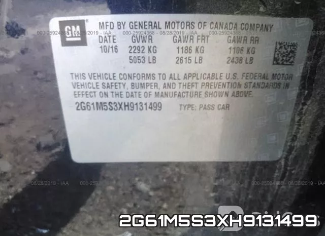 2G61M5S3XH9131499 фото 10