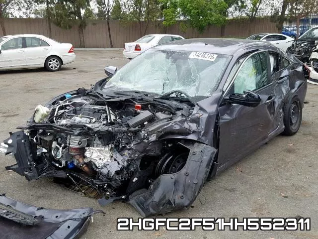 2HGFC2F51HH552311 фото 3