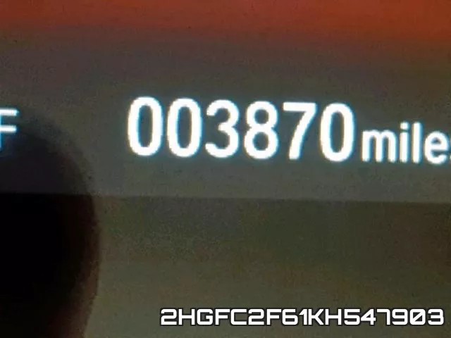 2HGFC2F61KH547903 фото 9