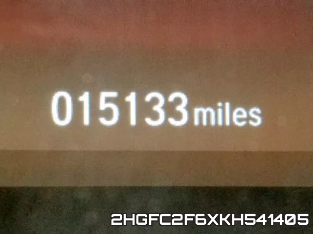 2HGFC2F6XKH541405 фото 9
