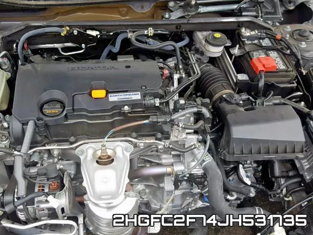 2HGFC2F74JH531735 фото 8