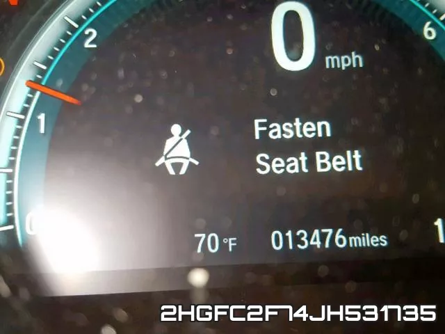 2HGFC2F74JH531735 фото 9