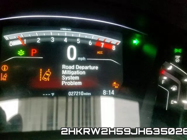 2HKRW2H59JH635028 фото 9