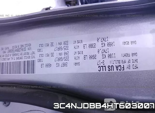 3C4NJDBB4HT603007 фото 10