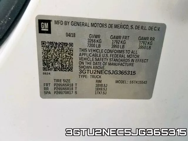 3GTU2NEC5JG365315 фото 2