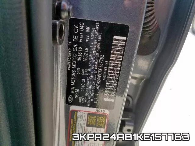 3KPA24AB1KE157763 фото 2