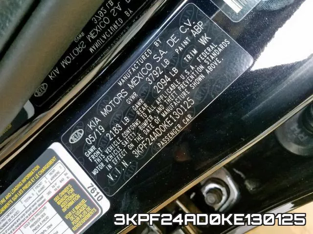 3KPF24AD0KE130125 фото 2