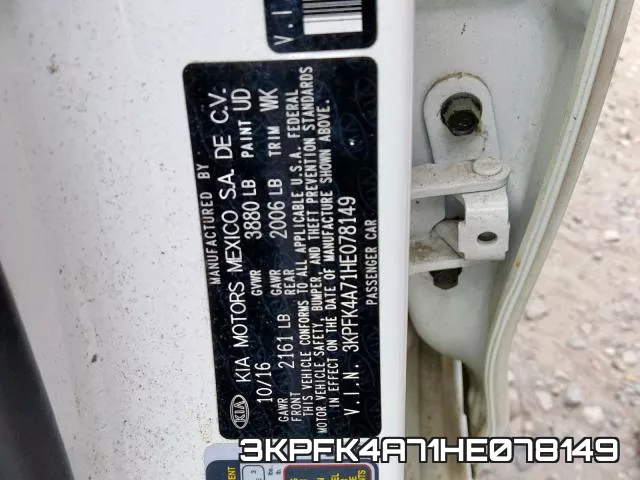 3KPFK4A71HE078149 фото 2