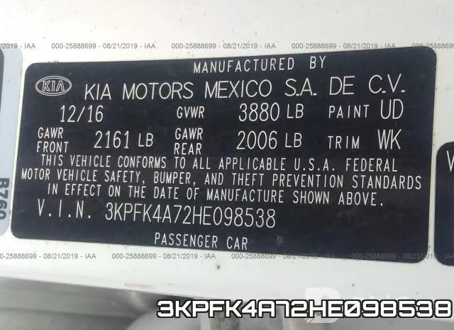 3KPFK4A72HE098538 фото 10