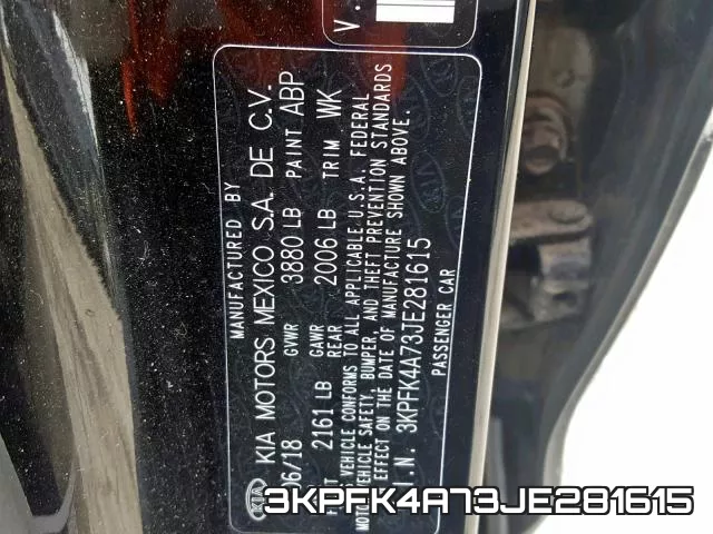 3KPFK4A73JE281615 фото 2