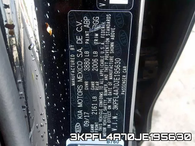 3KPFL4A70JE195630 фото 2