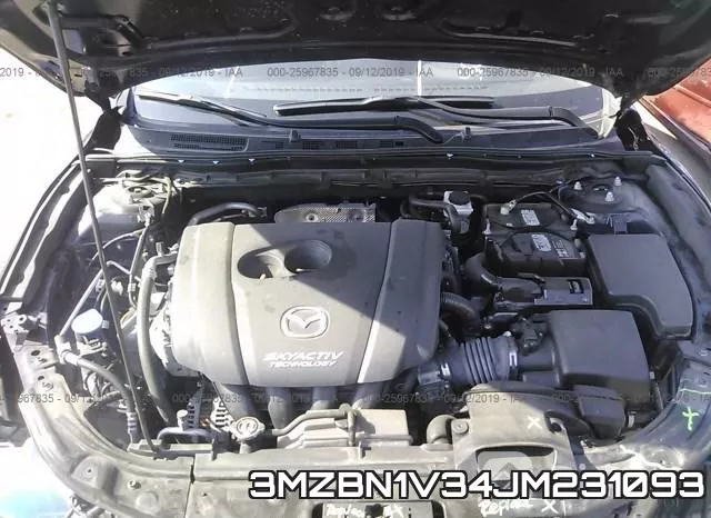3MZBN1V34JM231093 фото 2