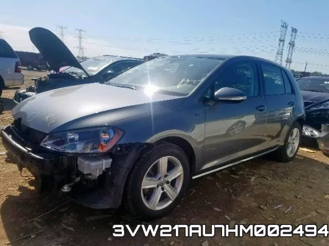3VW217AU7HM002494 фото 3