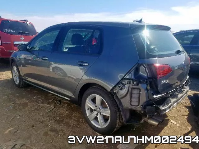 3VW217AU7HM002494 фото 4