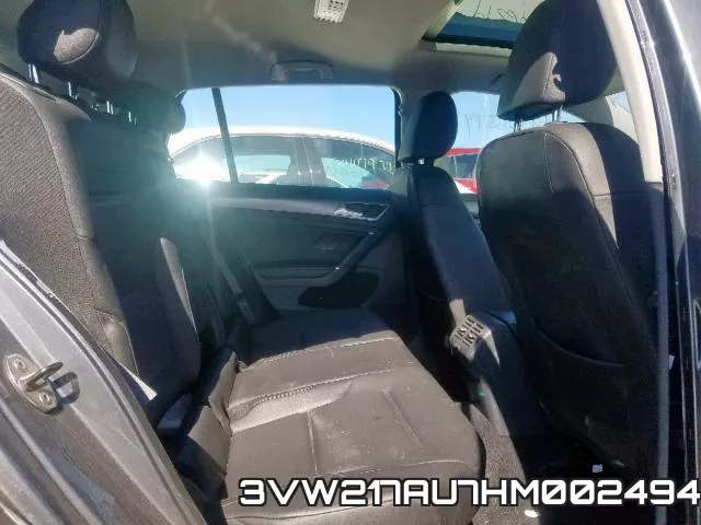3VW217AU7HM002494 фото 7
