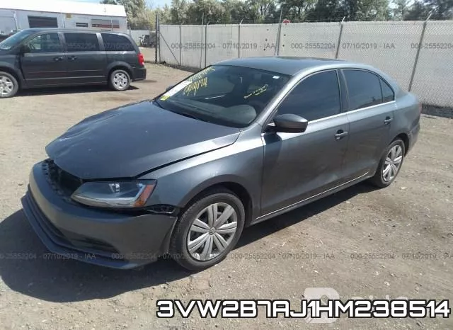 3VW2B7AJ1HM238514 фото 3