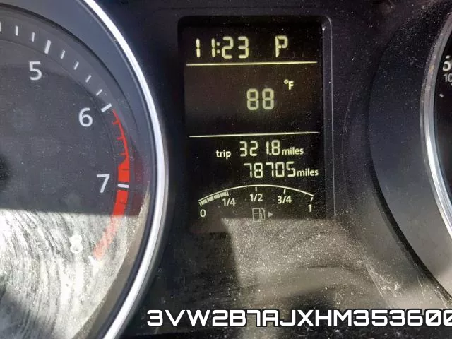 3VW2B7AJXHM353600 фото 9