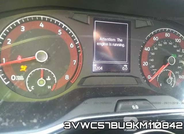 3VWC57BU9KM110842 фото 8
