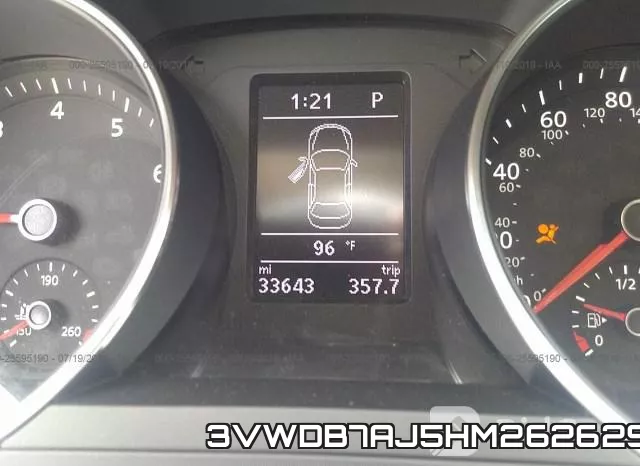 3VWDB7AJ5HM262629 фото 8